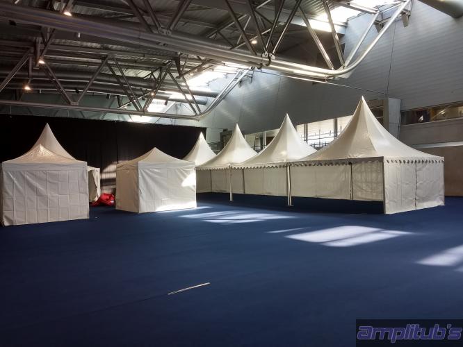 Loges, stand, séparation, cloison - 5X5m